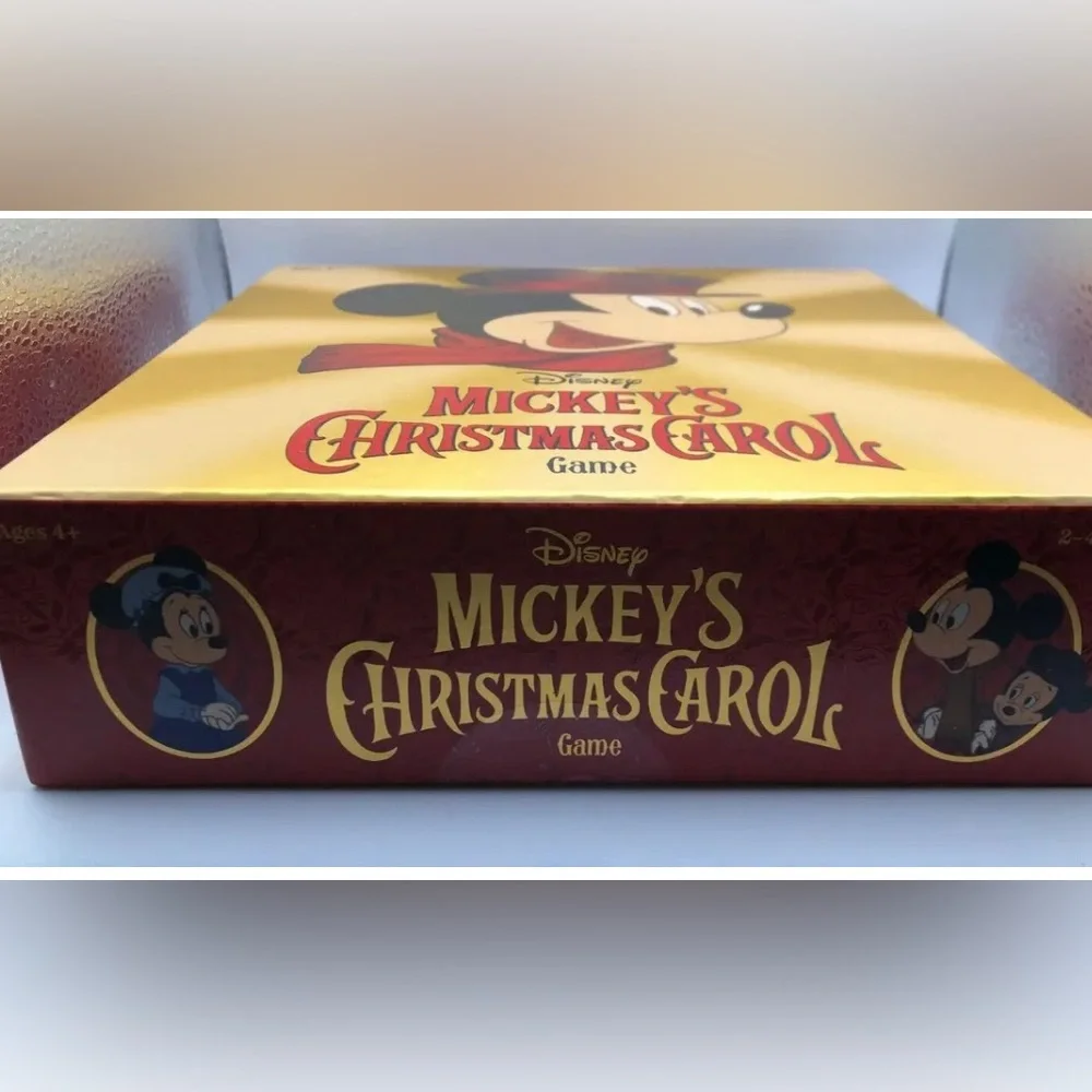 2022 Disney Mickey's Christmas Carol Holiday Game‎ By Funko 2-4 players Ages 4+